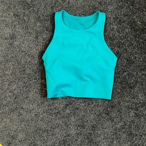 blue lululemon align tank